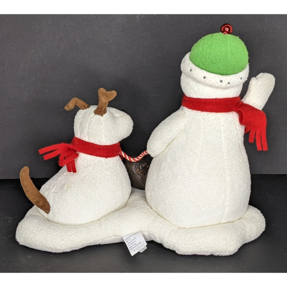 2004 Jingle Pals Snowman Dog Snow What Fun! Animated Singing Works Batteries - Picture 4 of 9